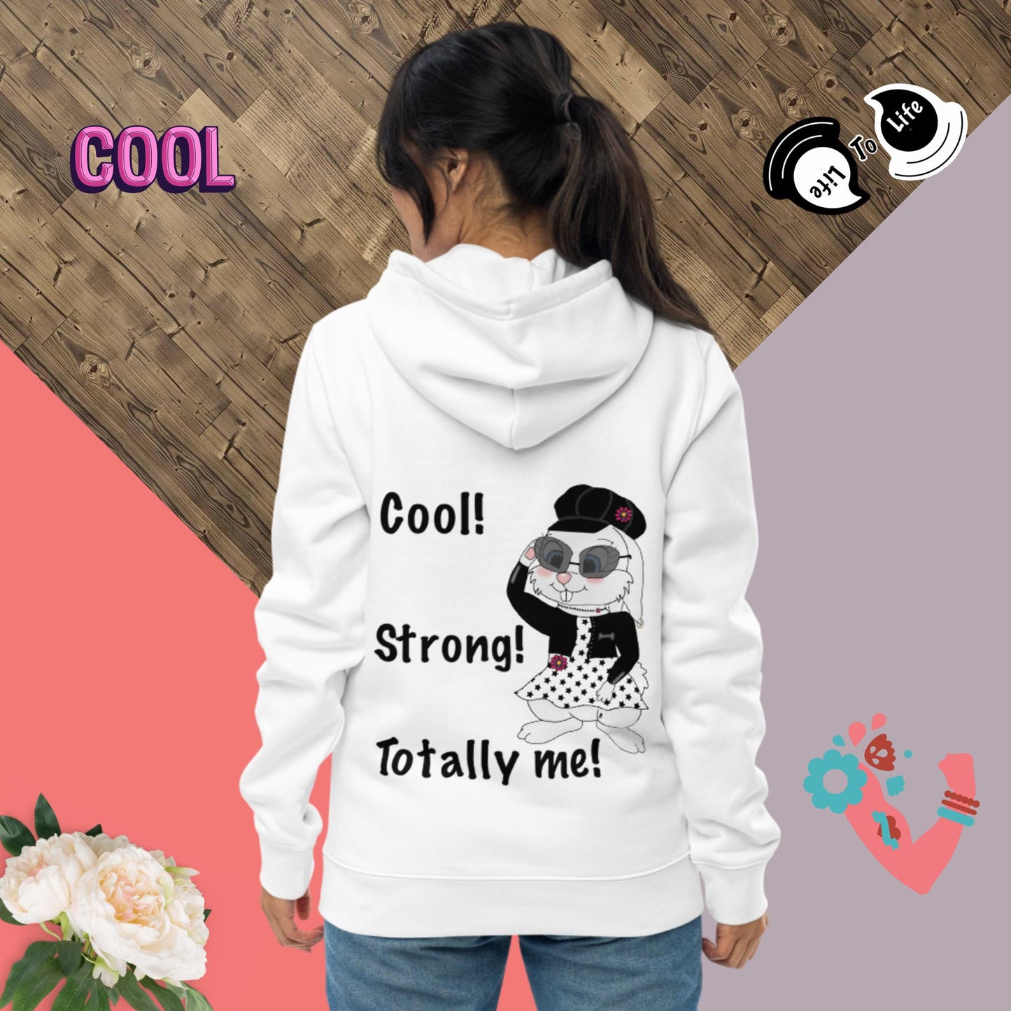 Totally me! Unisex essential eco hoodie