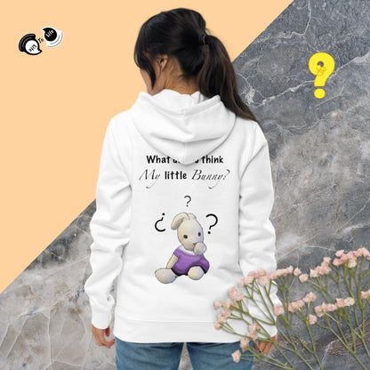 What do you think my little bunny? Unisex essential eco hoodie