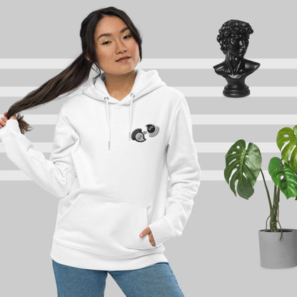 Follow ... your own path! Unisex essential eco hoodie