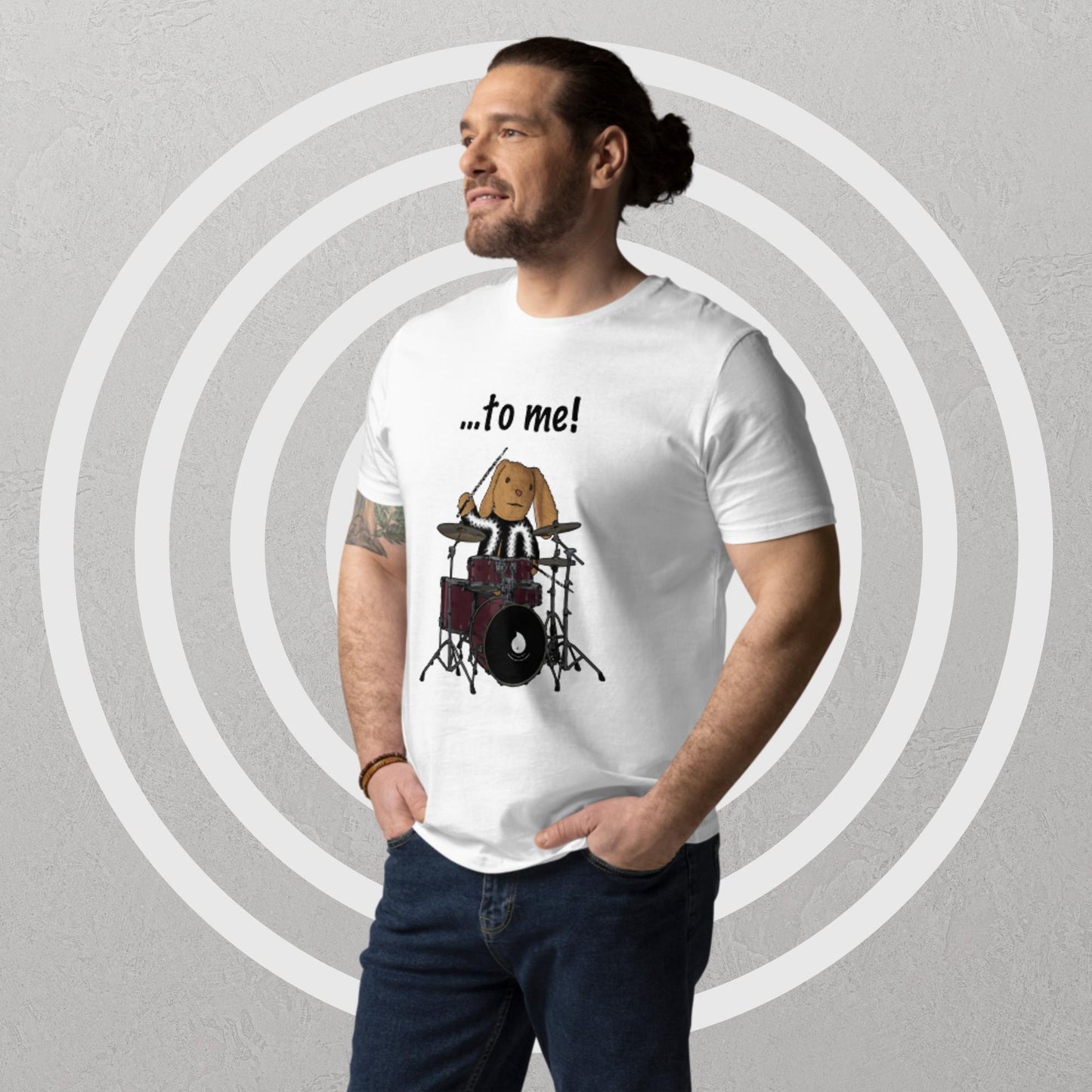 To me! Men unisex organic cotton t-shirt