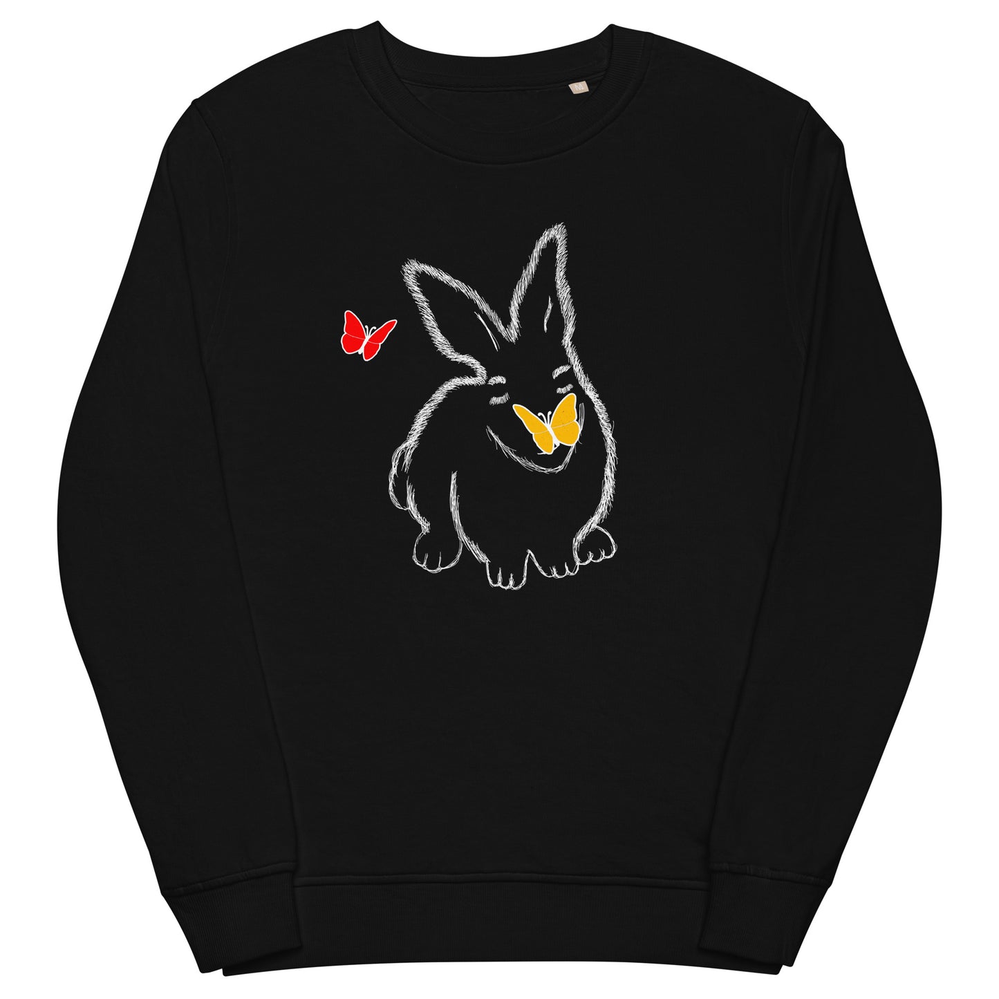 The life of a bunny! Unisex organic sweatshirt