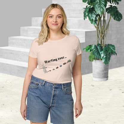 Starting over ... your shoulders! Women’s basic organic t-shirt