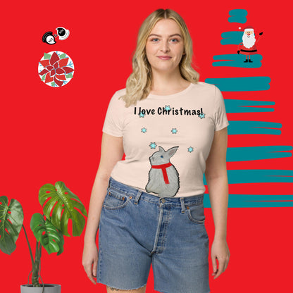 I love Christmas! Women’s basic organic t-shirt