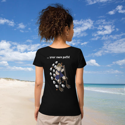 Follow ... your own path! Women’s basic organic t-shirt