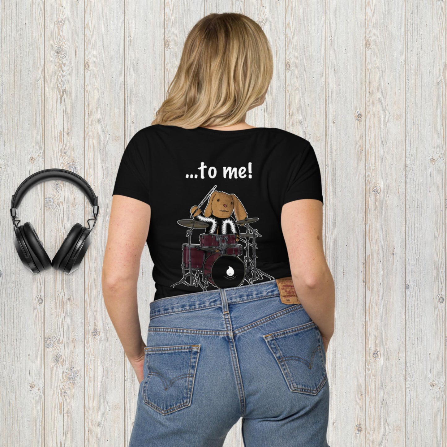 Listen ... to me! Women’s basic organic t-shirt