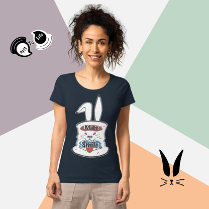 Make me smile! Women’s organic t-shirt