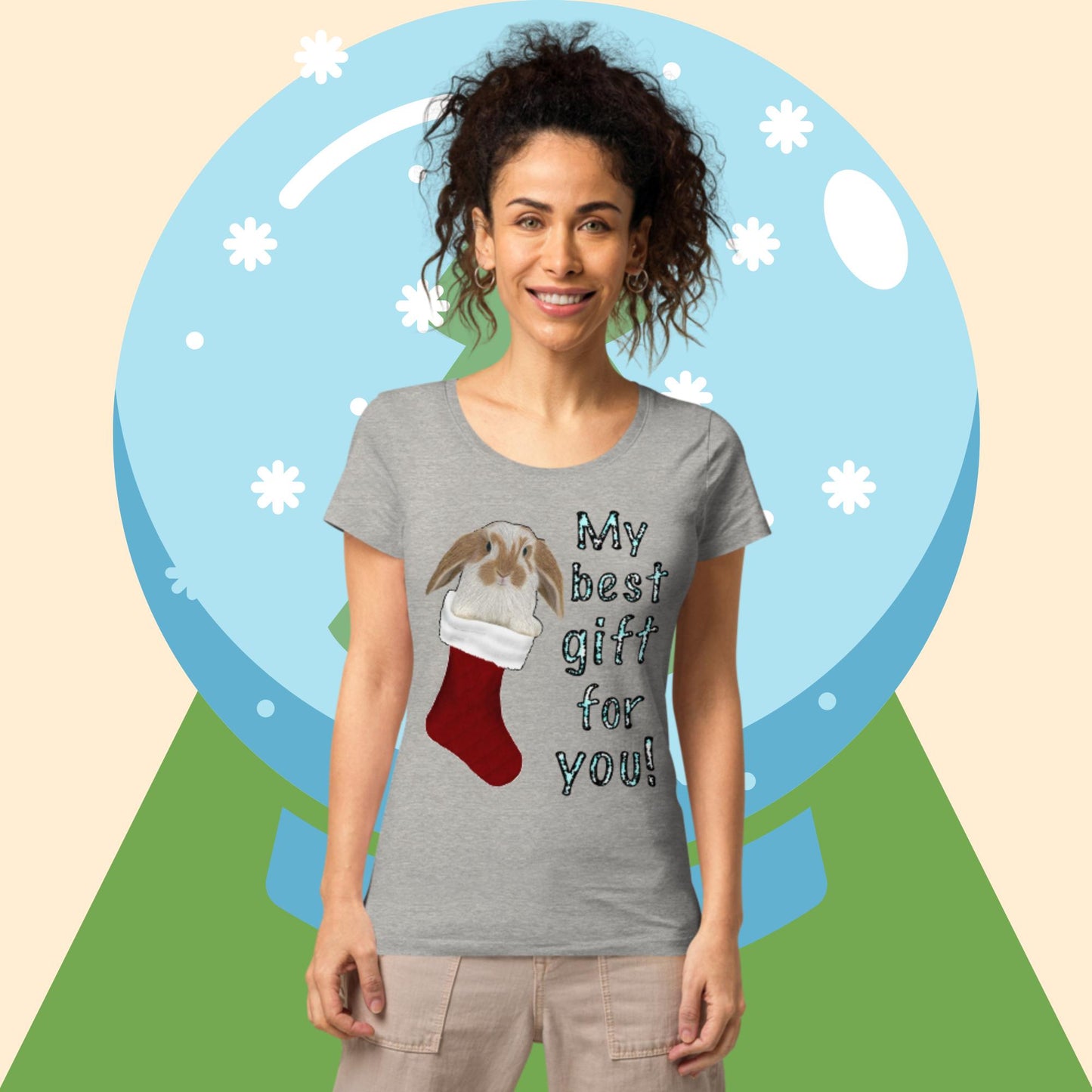 My best gift for you! Women’s basic organic t-shirt