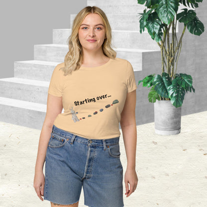 Starting over ... your shoulders! Women’s basic organic t-shirt