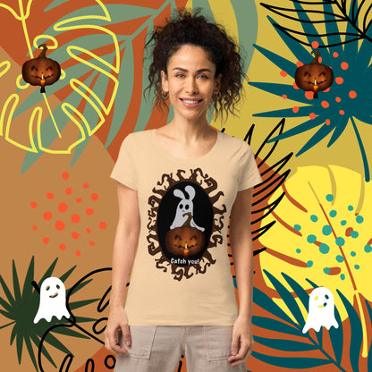 Catch you! Women’s basic organic t-shirt