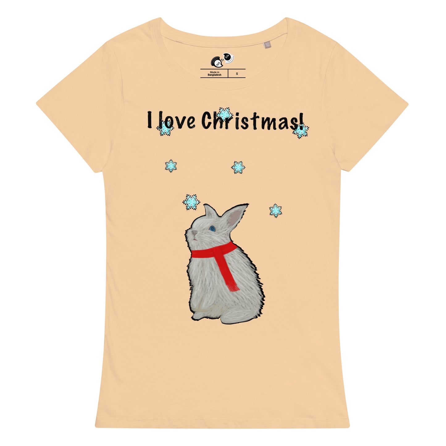 I love Christmas! Women’s basic organic t-shirt