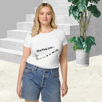 Starting over ... your shoulders! Women’s basic organic t-shirt