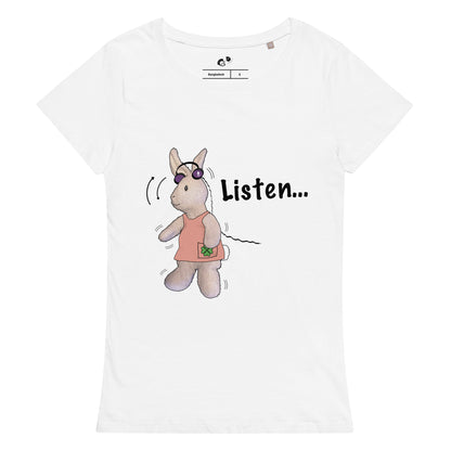 Listen ... Women’s basic organic t-shirt